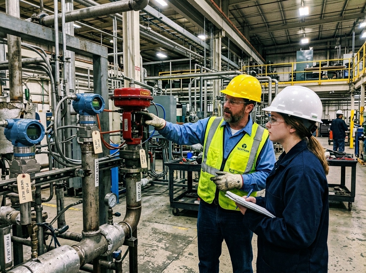 Capacitação de equipe operacional