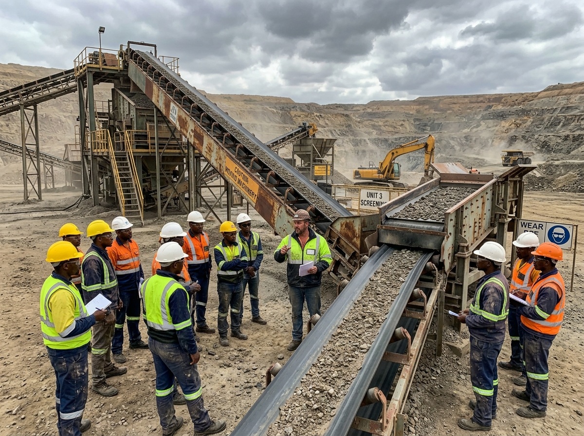 Treinamento em planta industrial